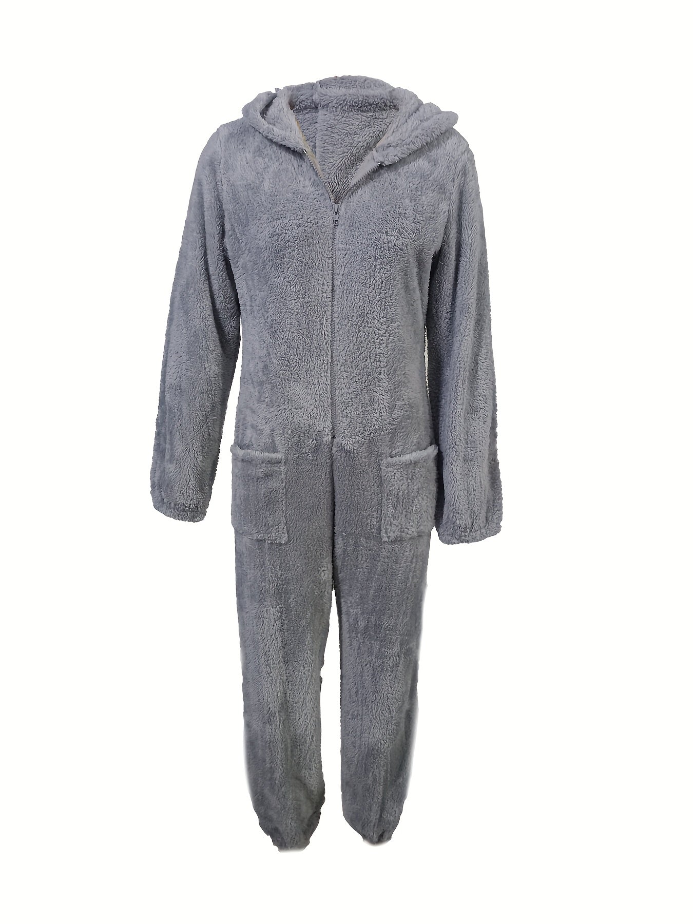 Macacão Feminino Dupla Face Casual para Outono-Inverno