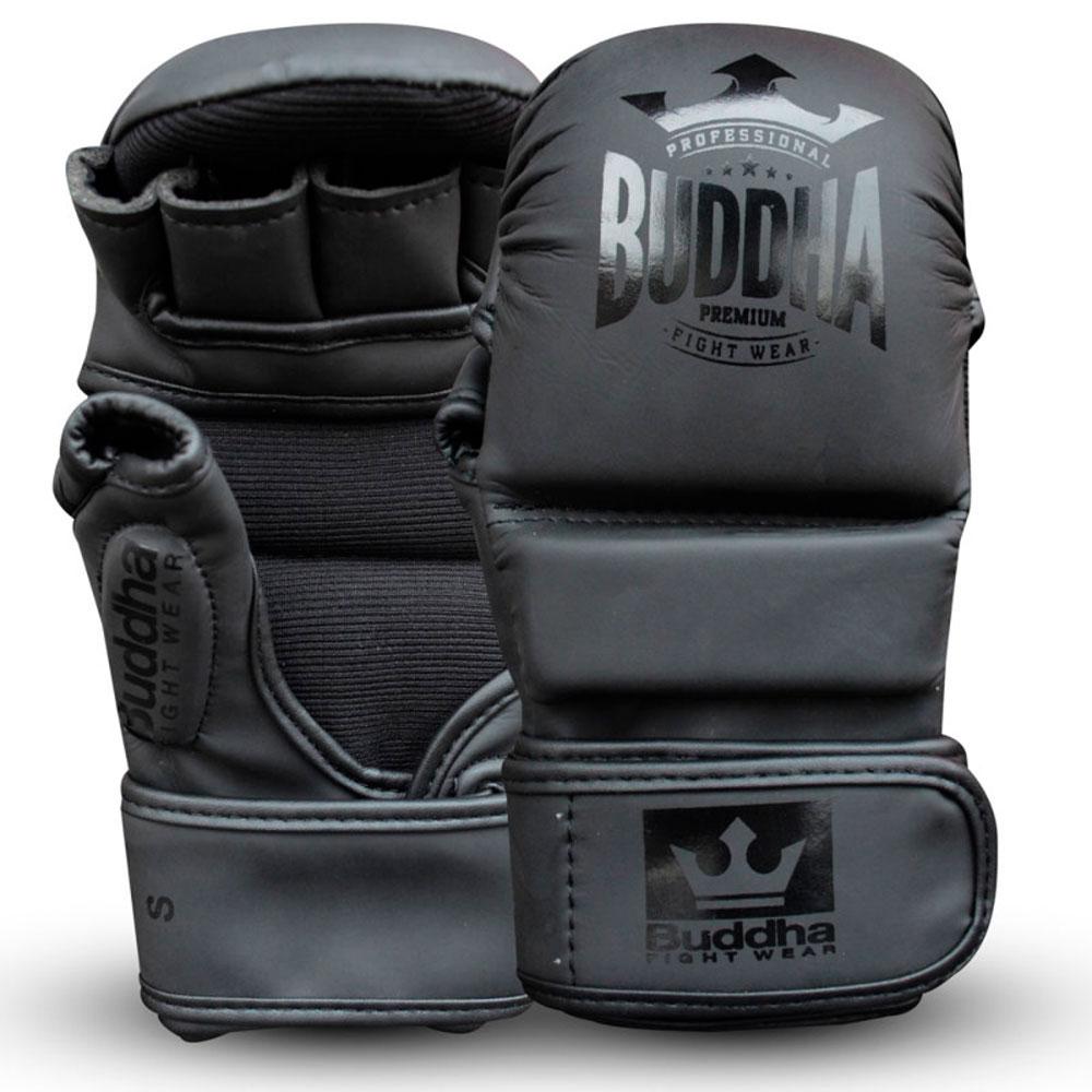 Guantes MMA Buddha Competición Amateur Negro Mate Imagem principal do produto