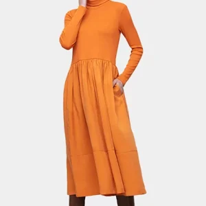 Vestido Midi Combinado